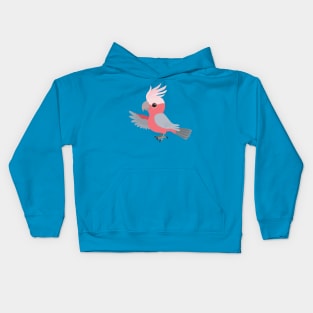 Cute galah cockatoo Kids Hoodie